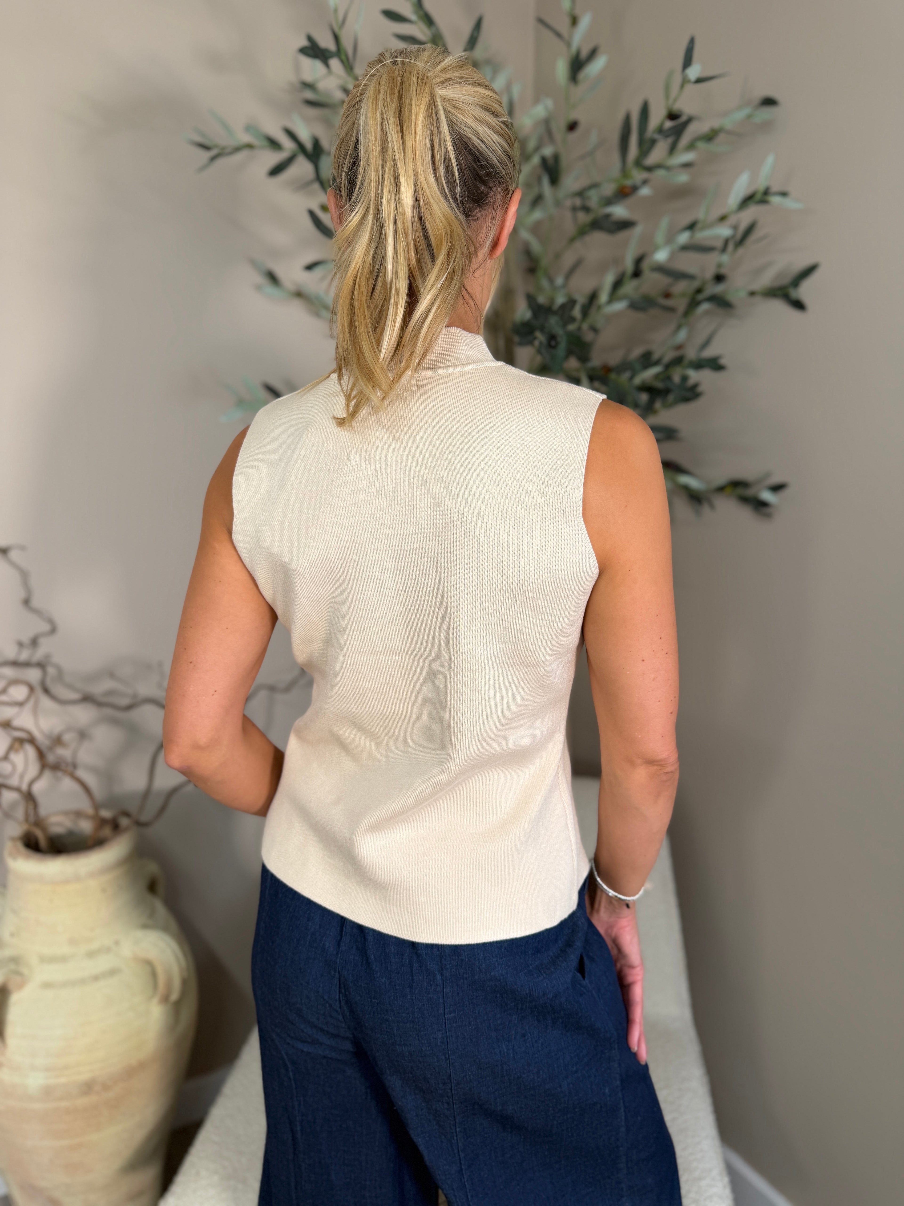 Liberty Knit Military Waistcoat