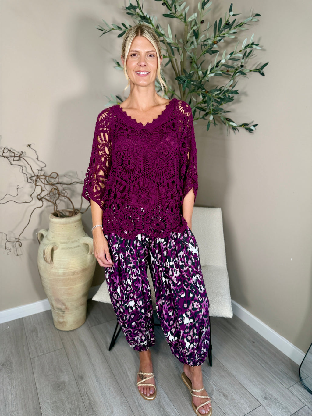 Bromley Crochet Top