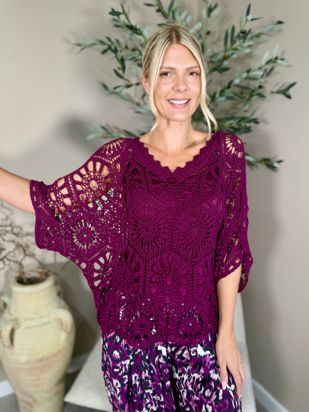 Bromley Crochet Top