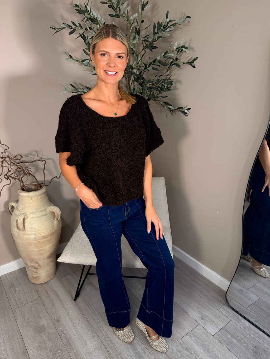 Bromley Short Sleeve Knit