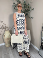 Mykonos Fringed Crochet Bag