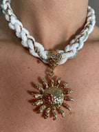 Ra Sun Plait Necklace