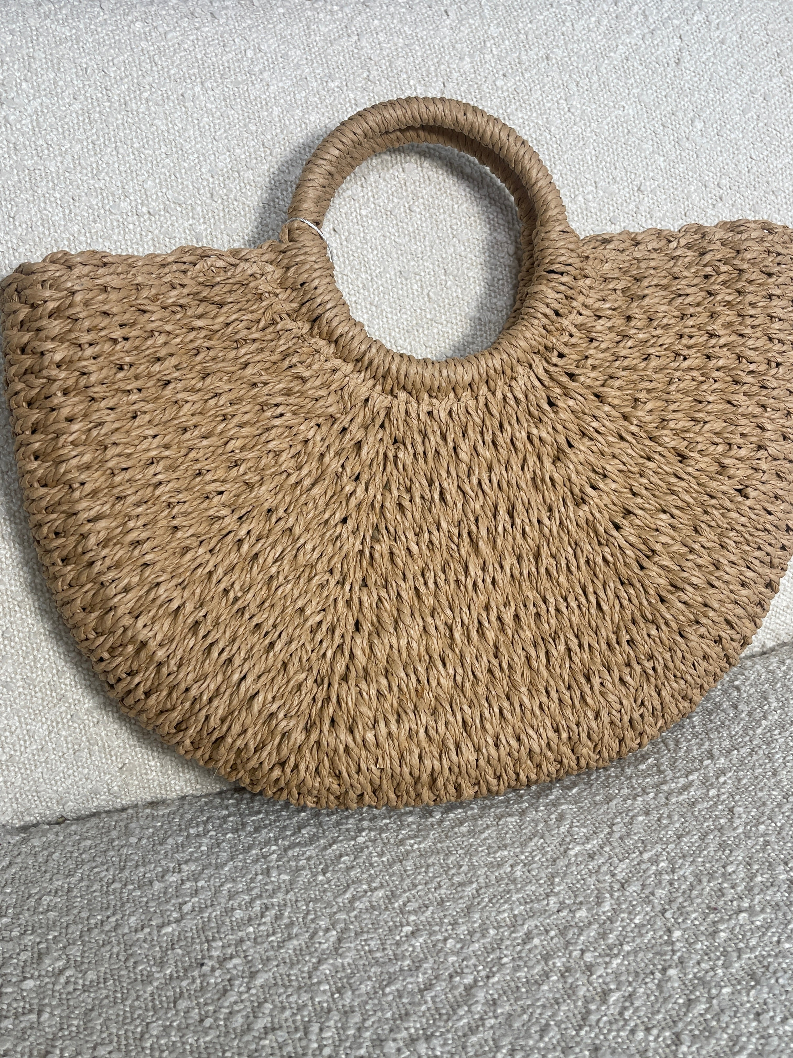 Amalfi Straw Bag