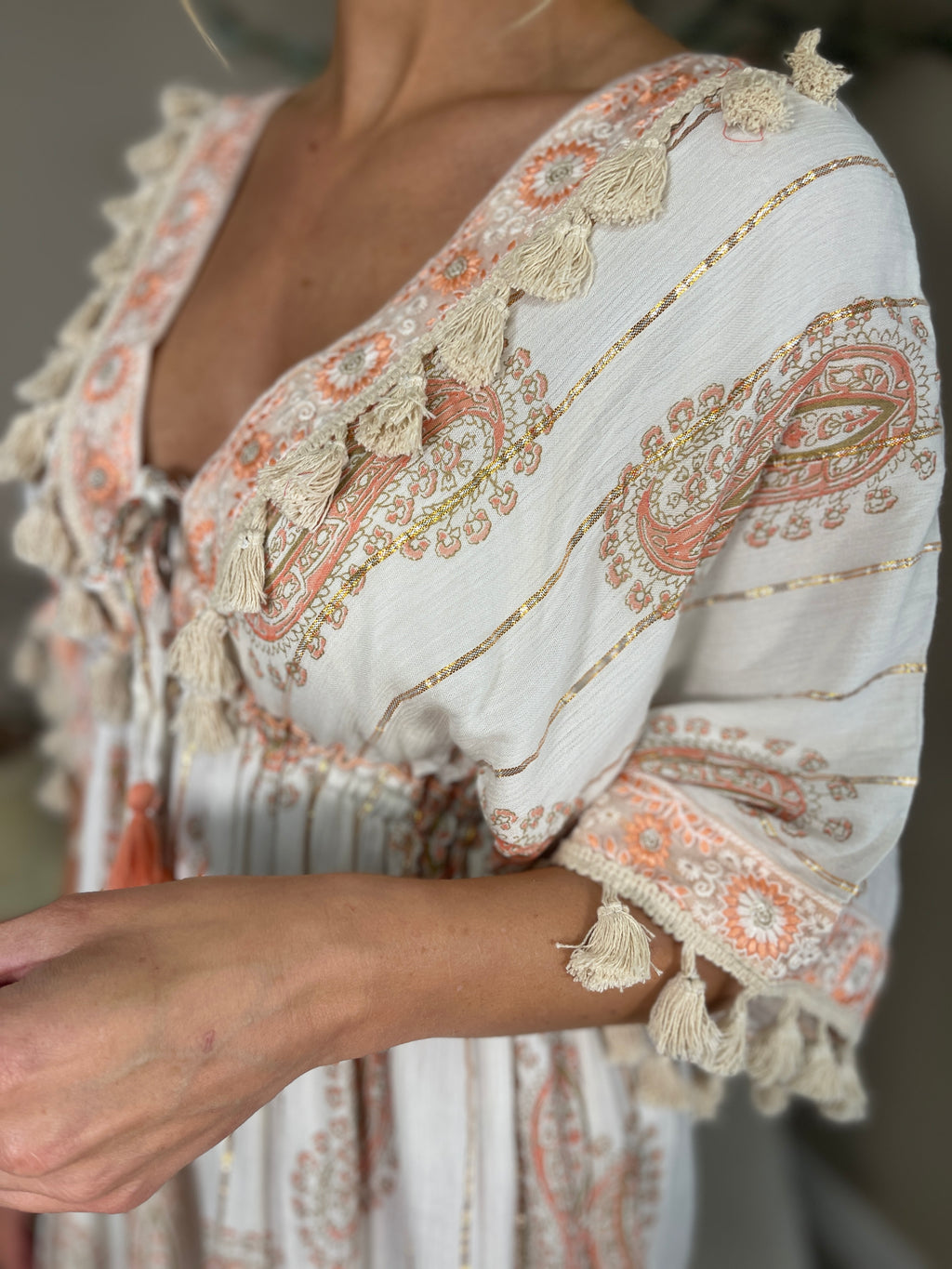 Ibiza Tassel Dress