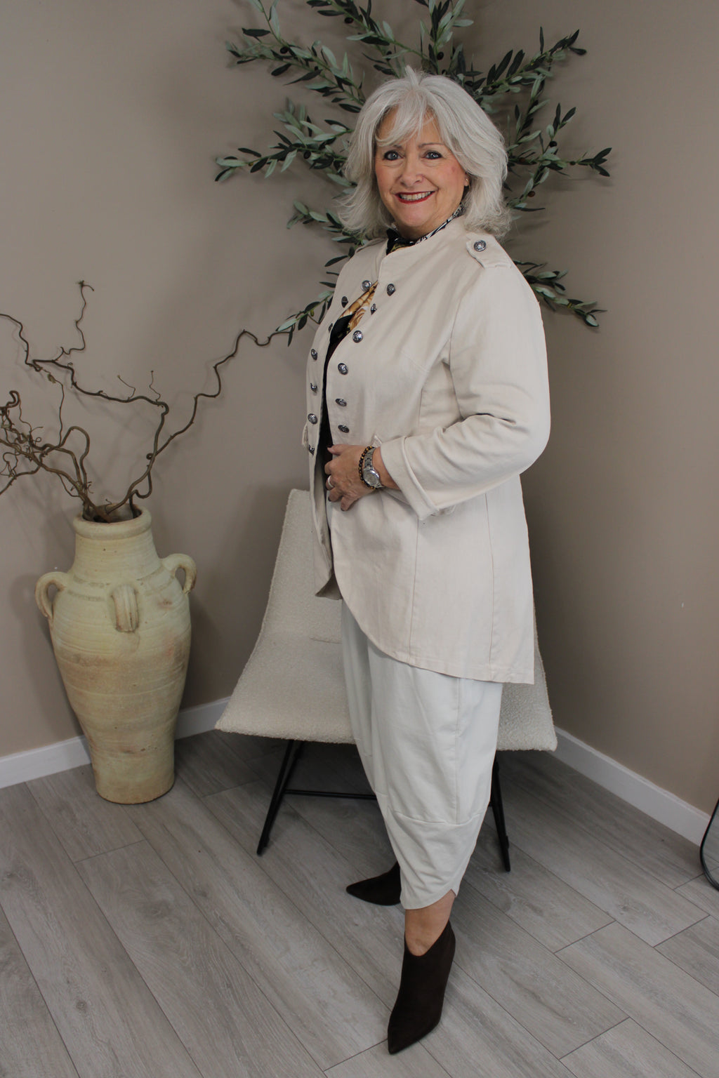 Tivoli Military Longline Jacket