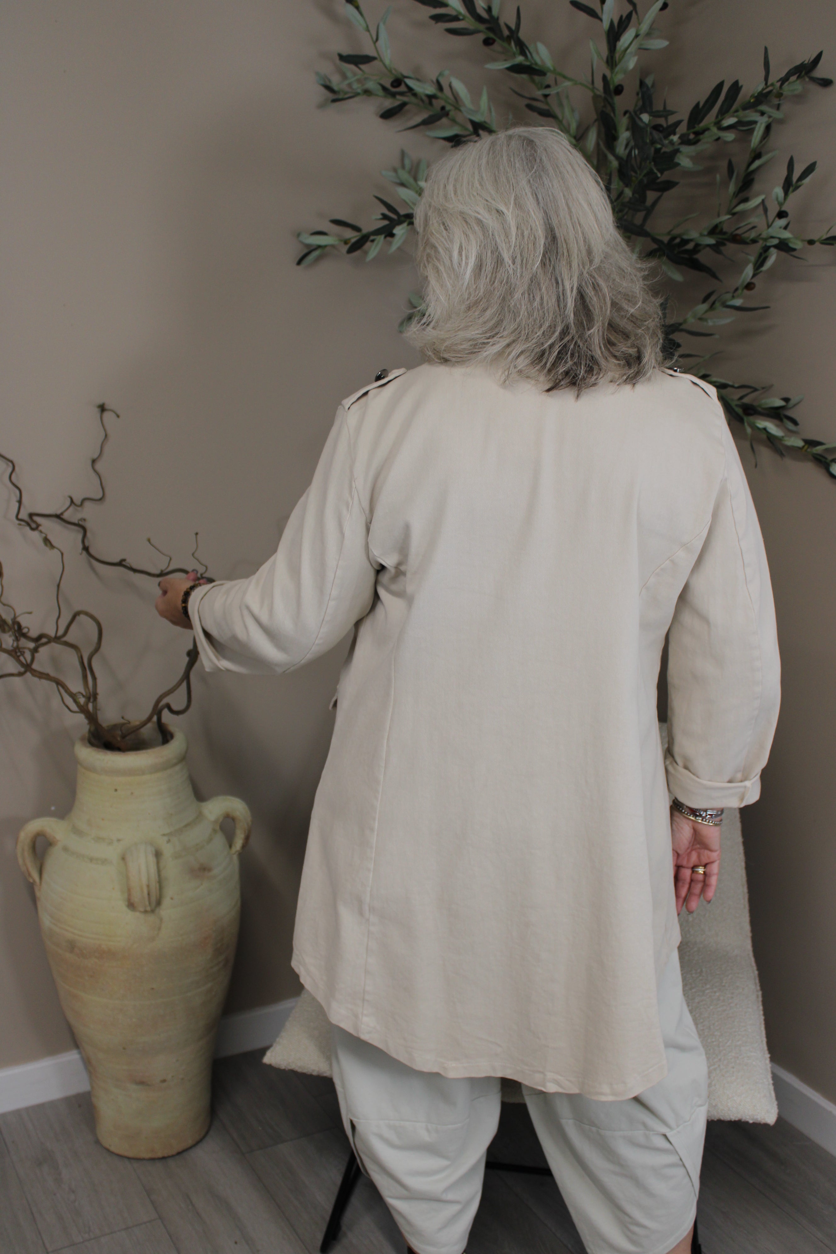 Tivoli Military Longline Jacket