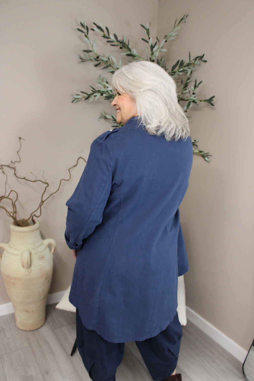 Tivoli Military Longline Jacket