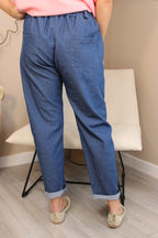 Osaka Denim Seam Front Jeans