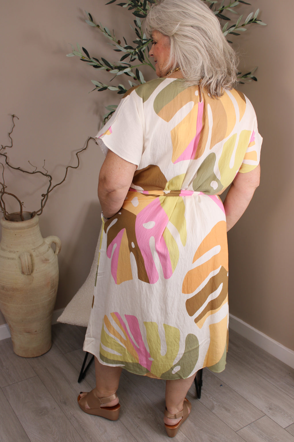 Havana Belted Dress