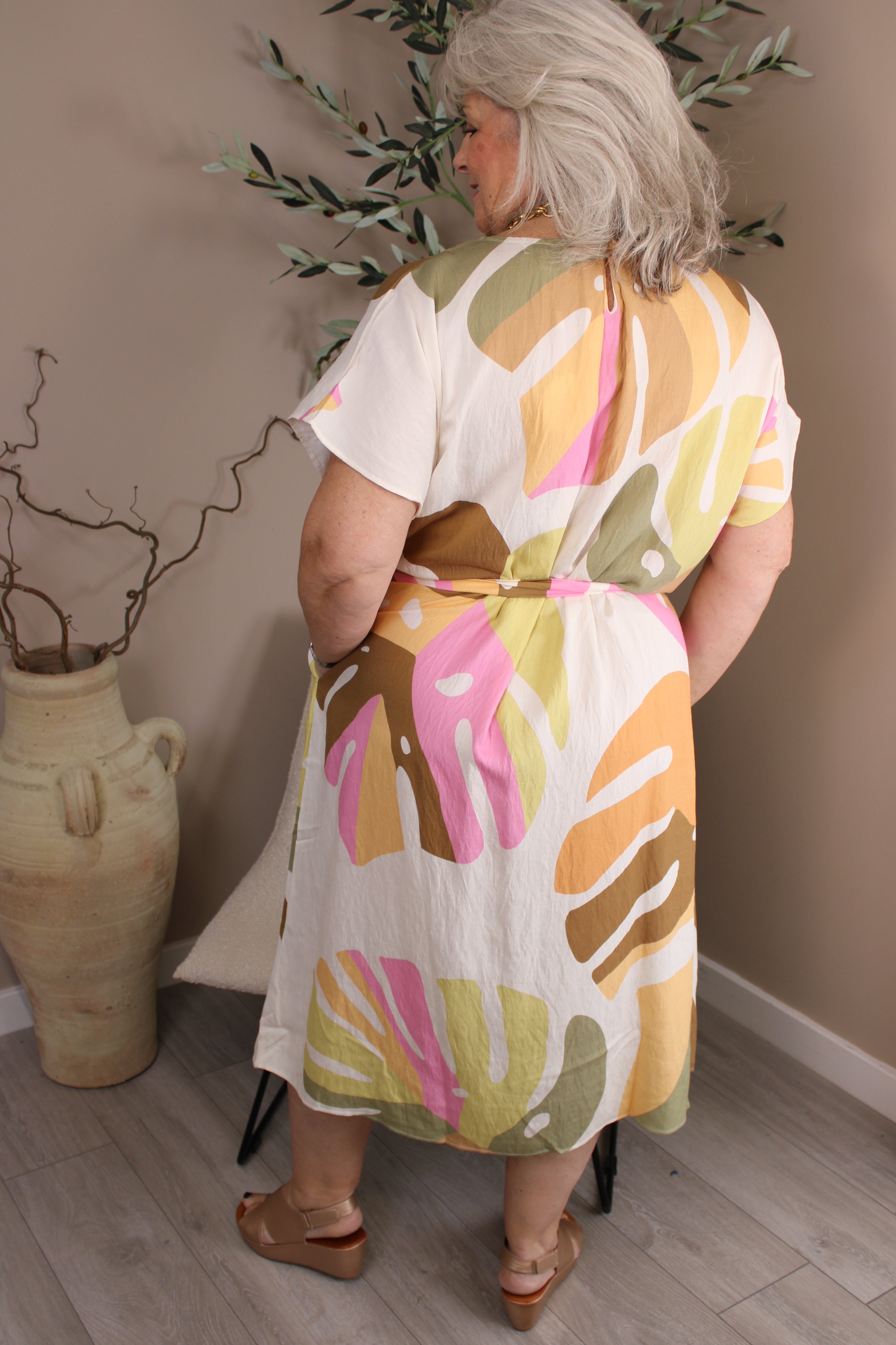 Havana Belted Dress