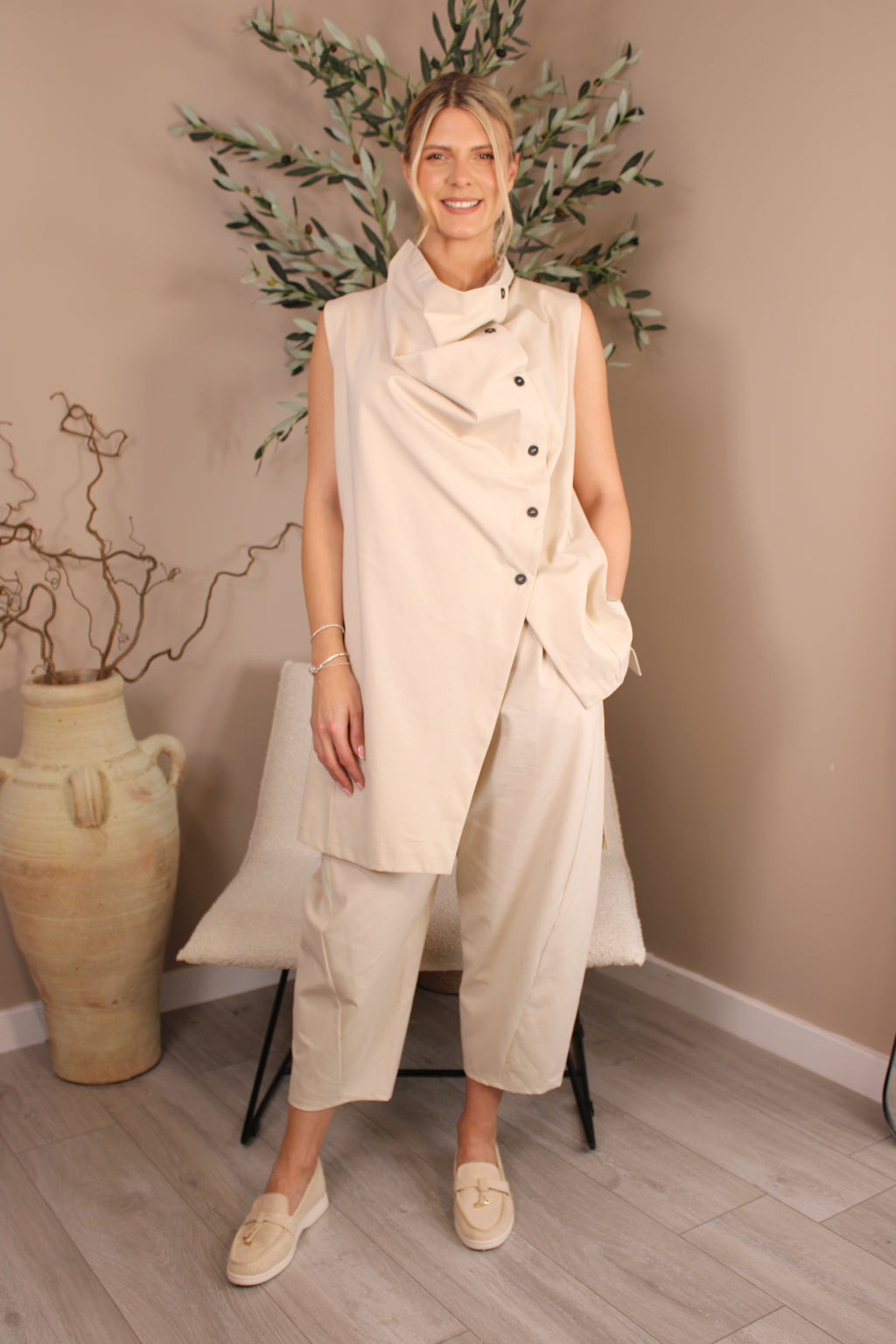 Palma Barrel Trousers