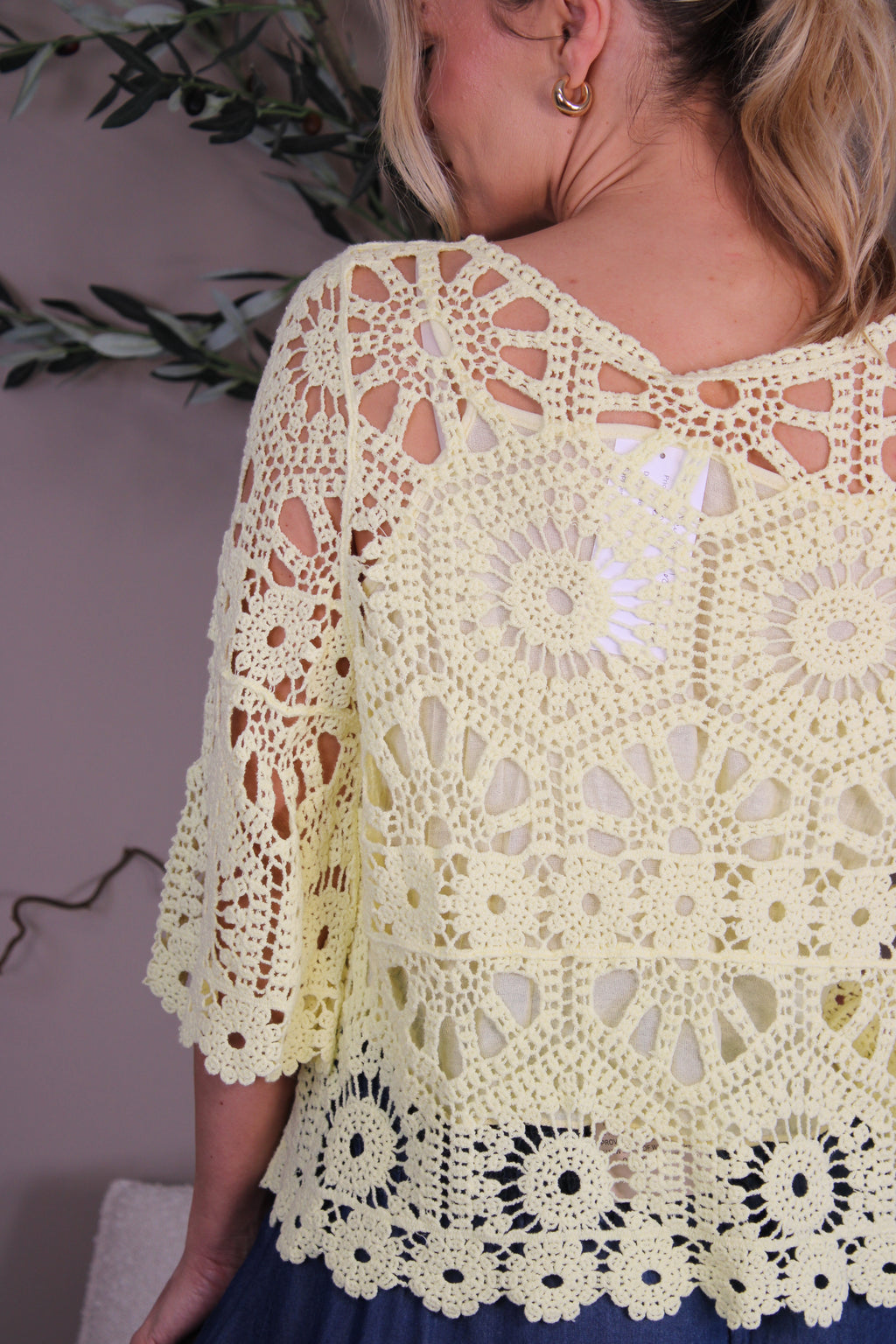 San An Crochet Top