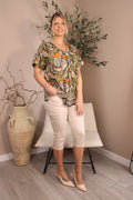 Capri Cropped Trousers