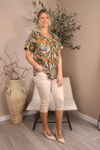 Capri Cropped Trousers