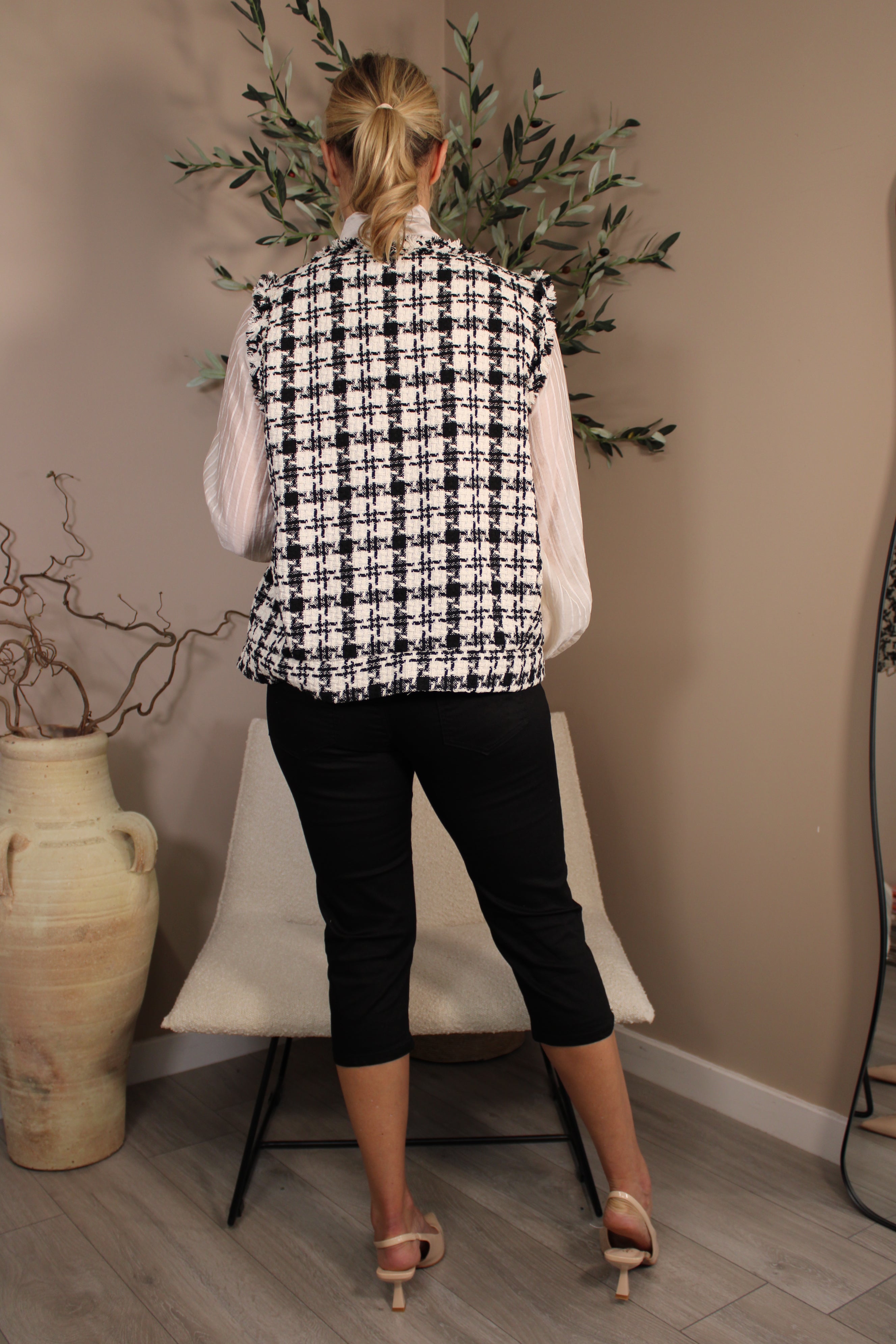 Capri Cropped Trousers