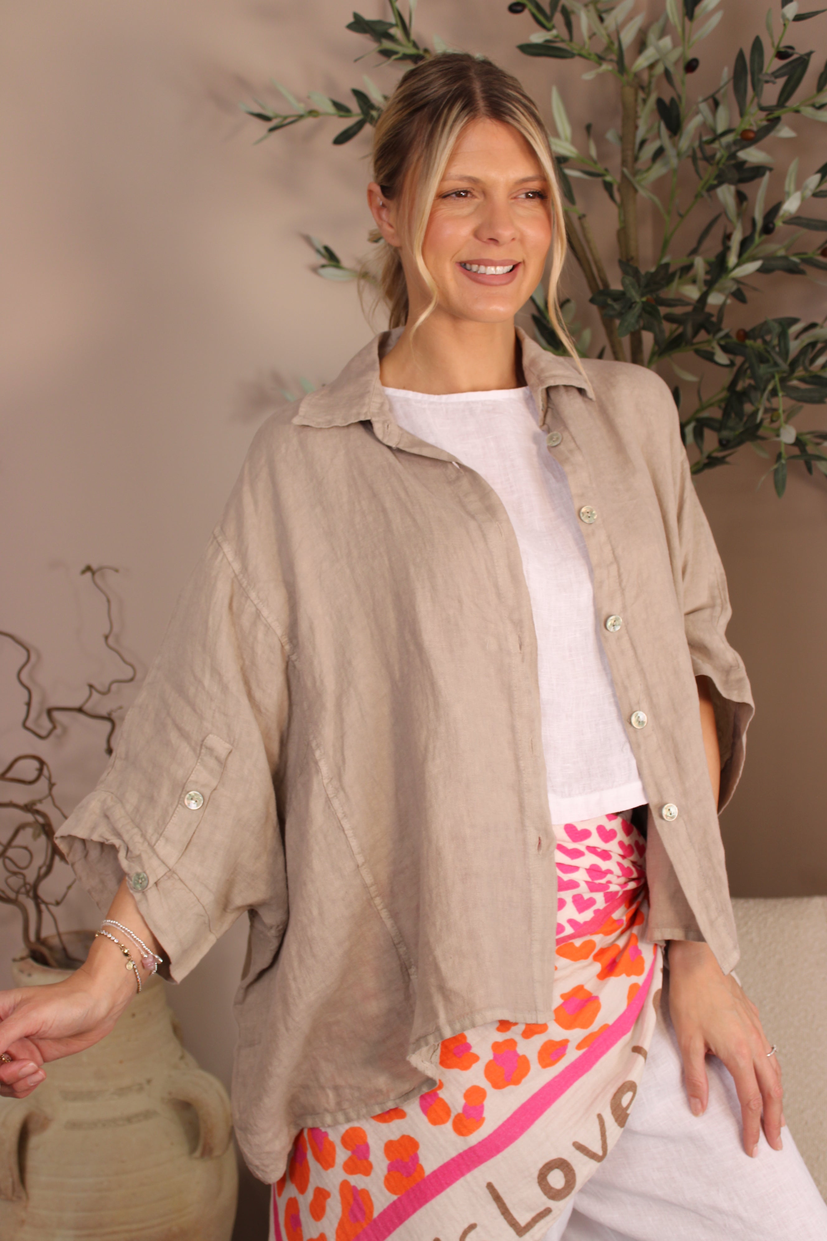 Roma Linen Shirt