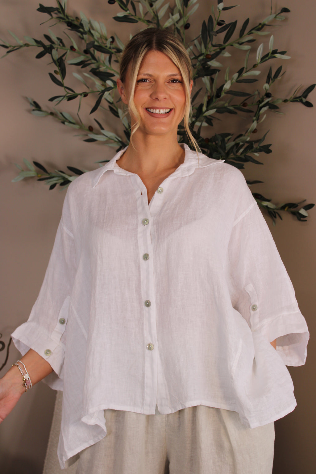 Roma Linen Shirt
