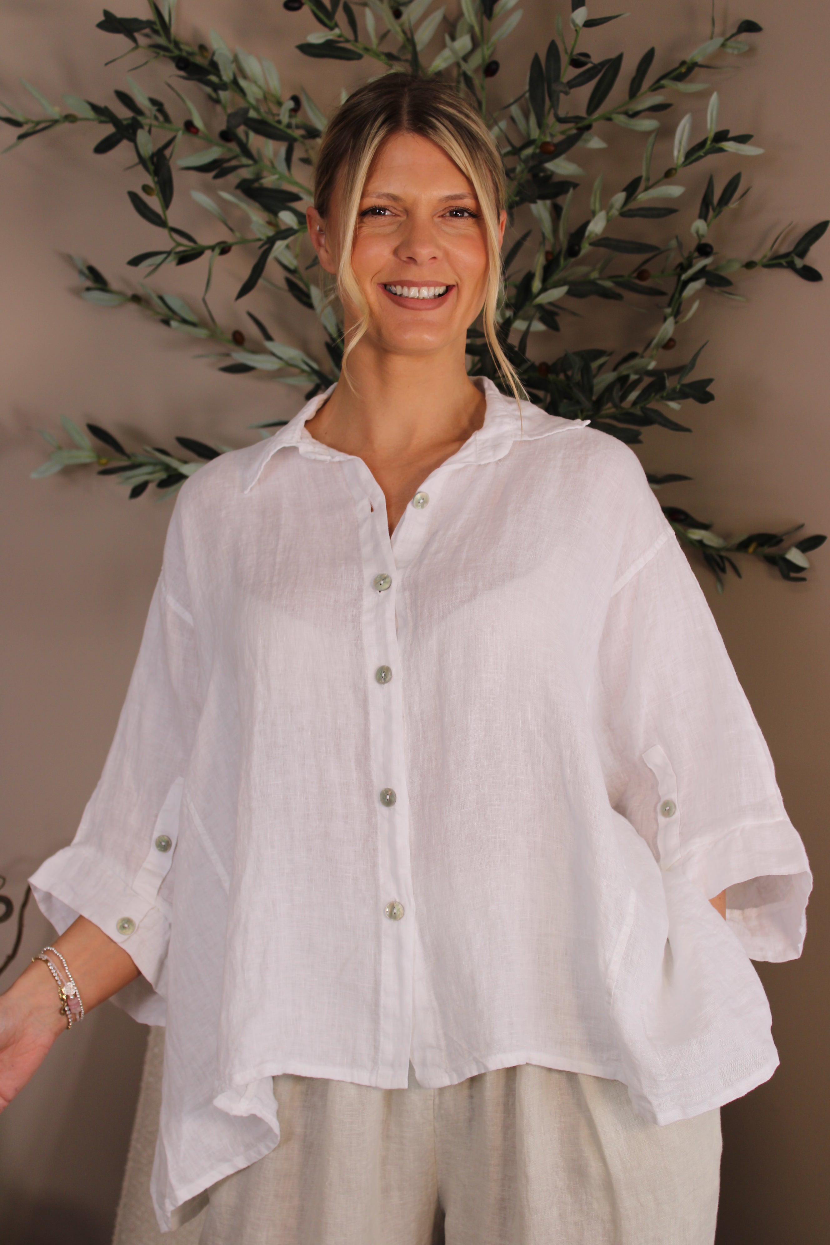 Roma Linen Shirt