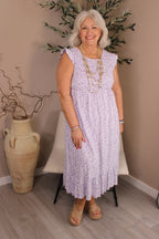 Capri Frill Sleeve Dress
