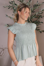 Capri Frill Sleeve Top