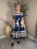 Island Breeze Palm Dress