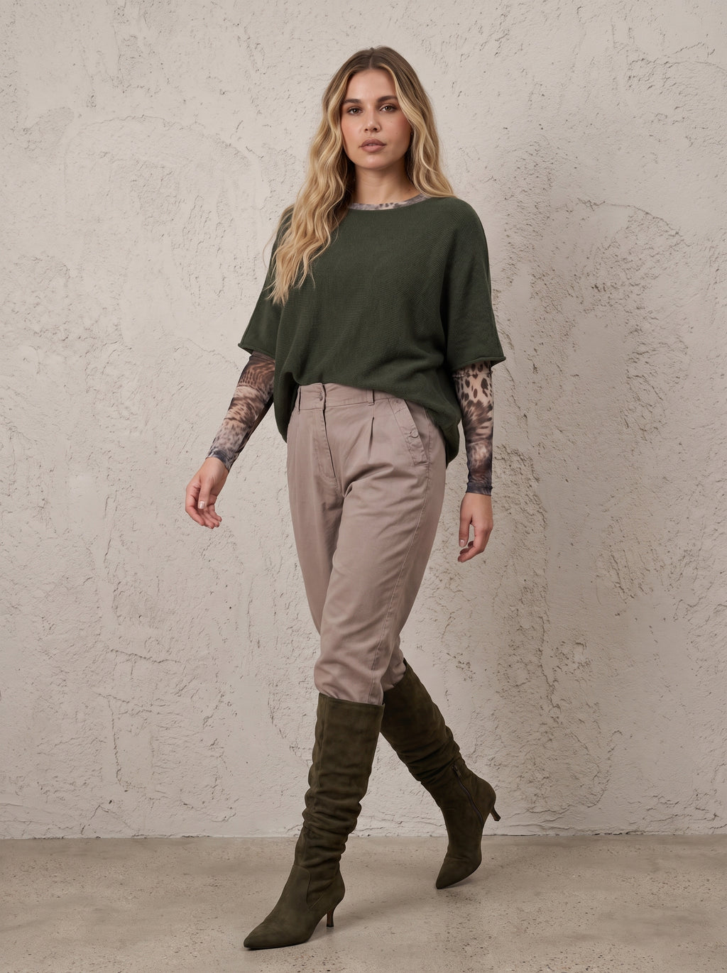Oxford Box Knit