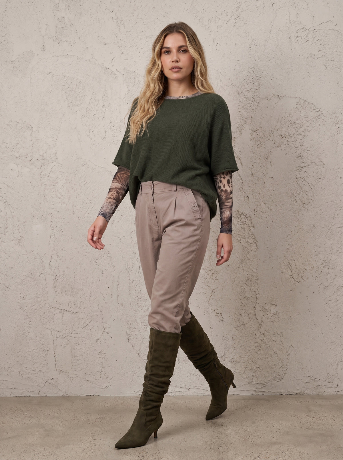 Oxford Box Knit