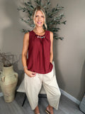 Lisbon Bead Neck Top