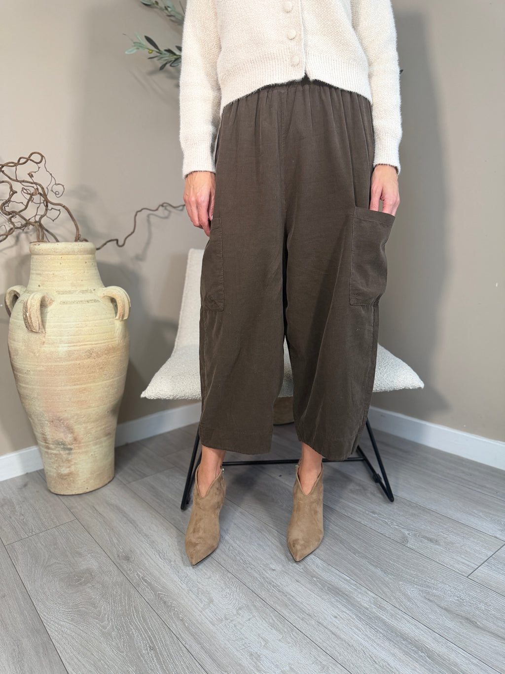 London Crop Trousers