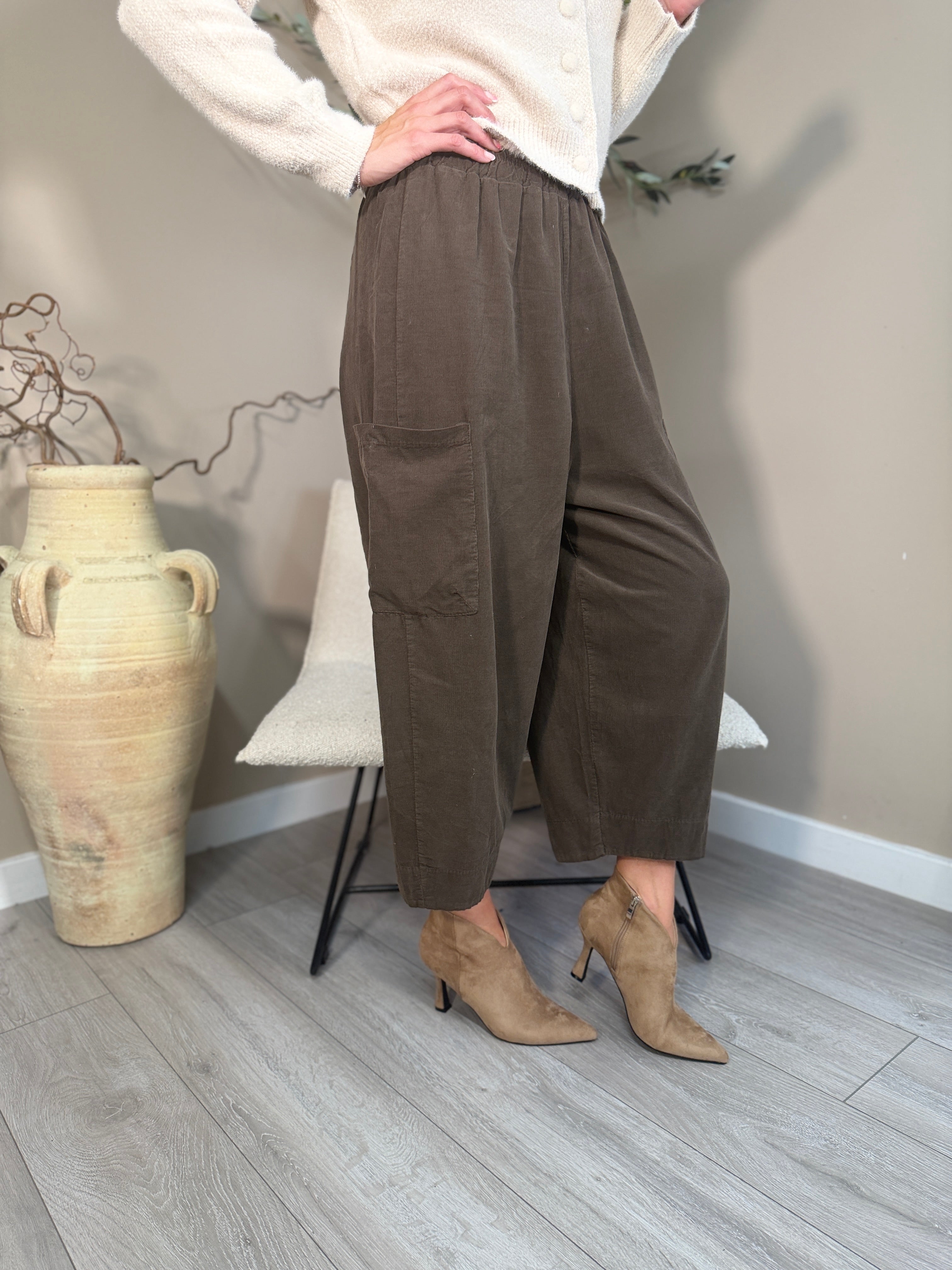 London Crop Trousers