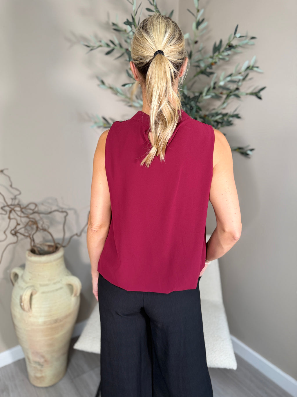 London Bubble Hem Top