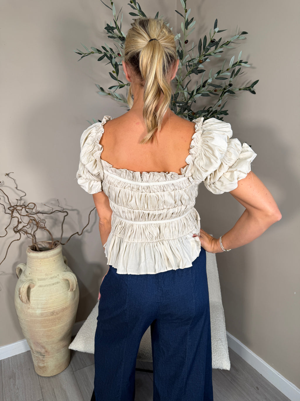 Marbs Puff Sleeve Top