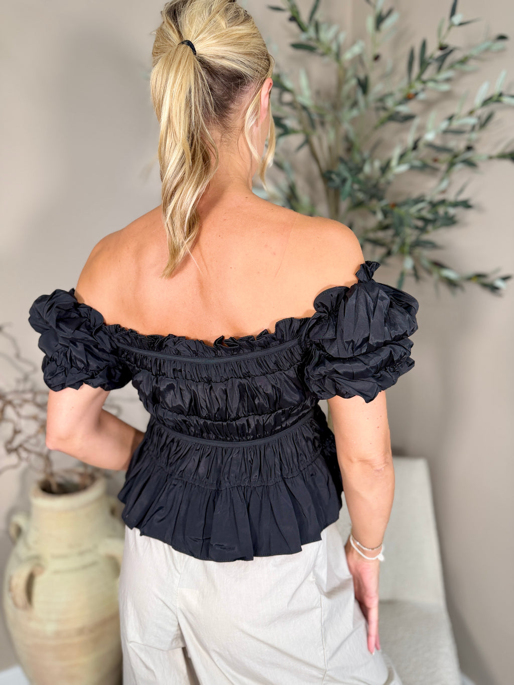 Marbs Puff Sleeve Top
