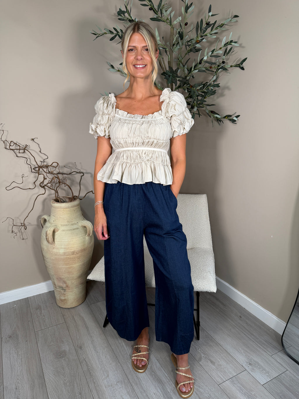 Marbs Puff Sleeve Top