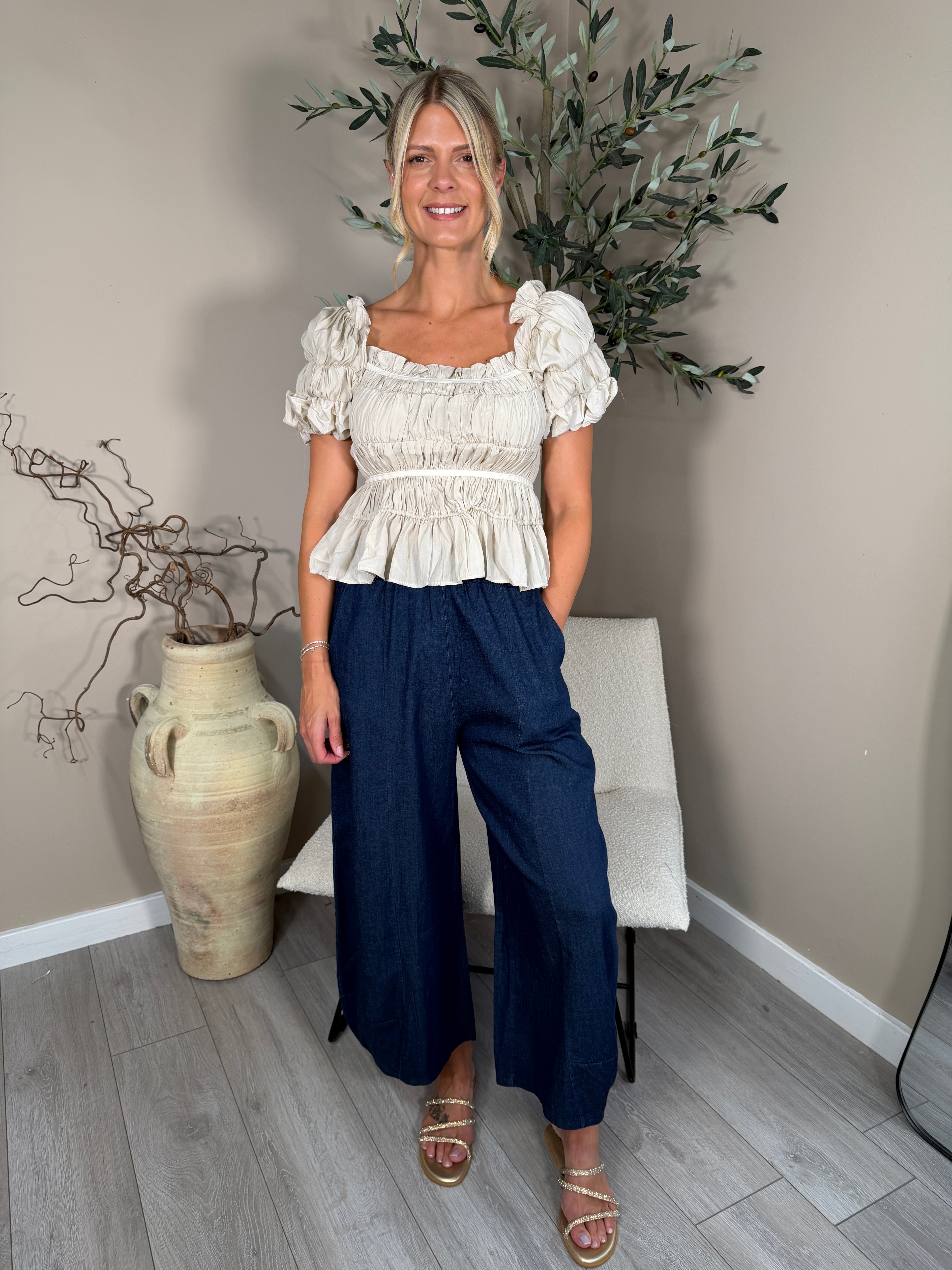 Marbs Puff Sleeve Top