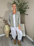 Maverick Linen Jacket