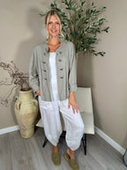 Maverick Linen Jacket
