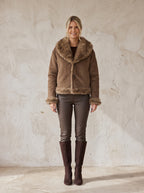 Mayfair Reversible Faux Fur Jacket