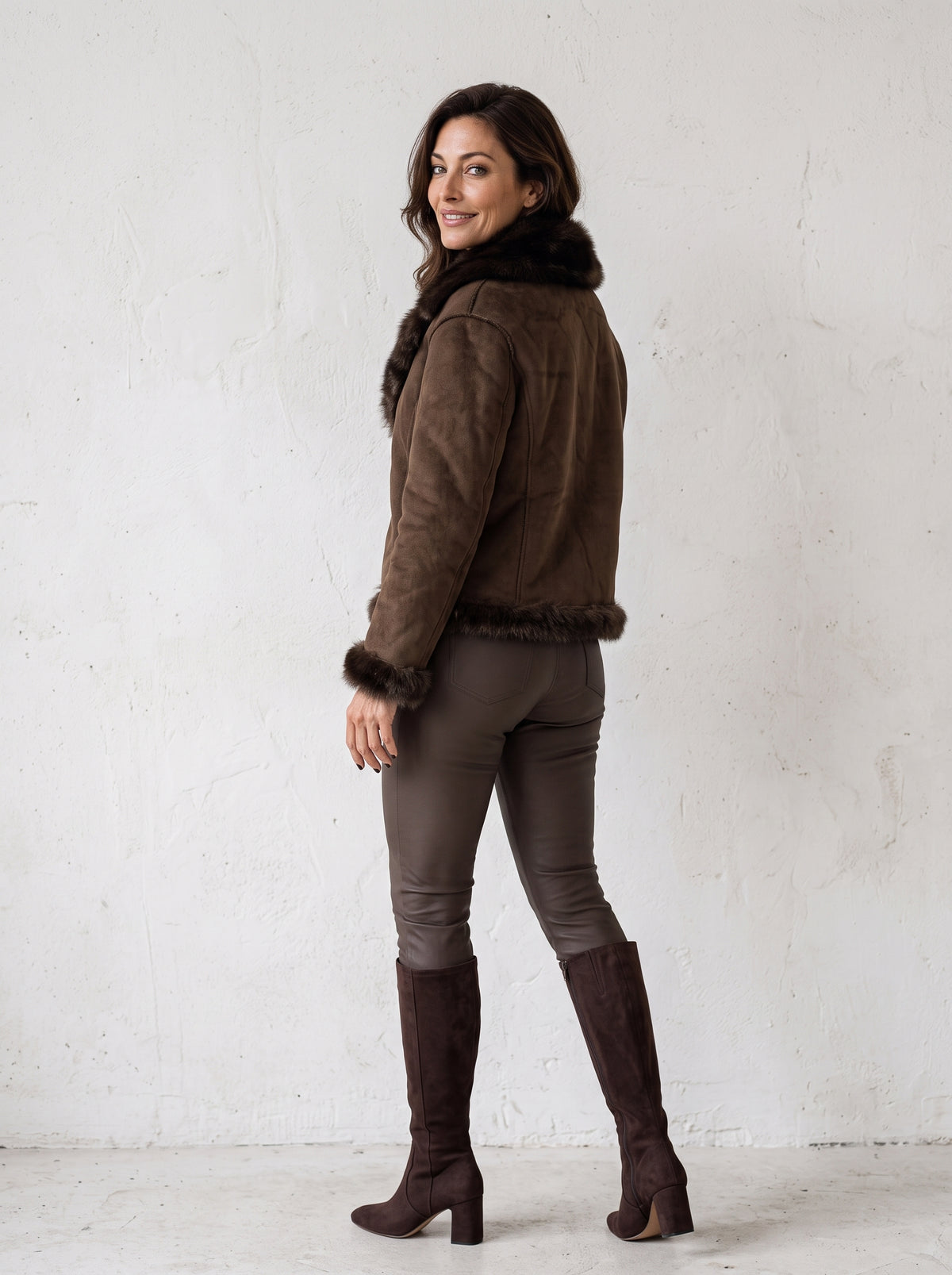 Mayfair Reversible Faux Fur Jacket