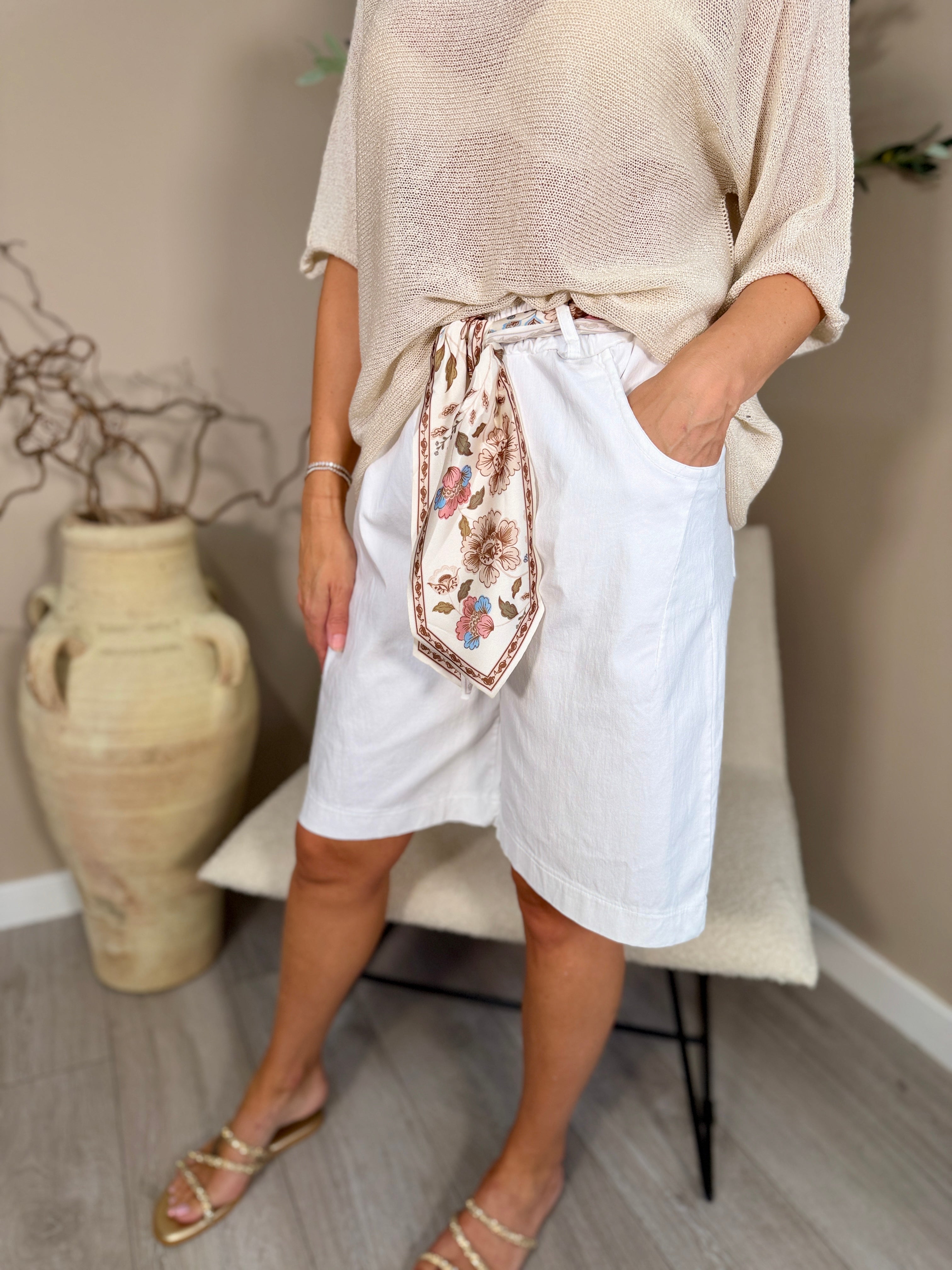 Milan Scarf Shorts