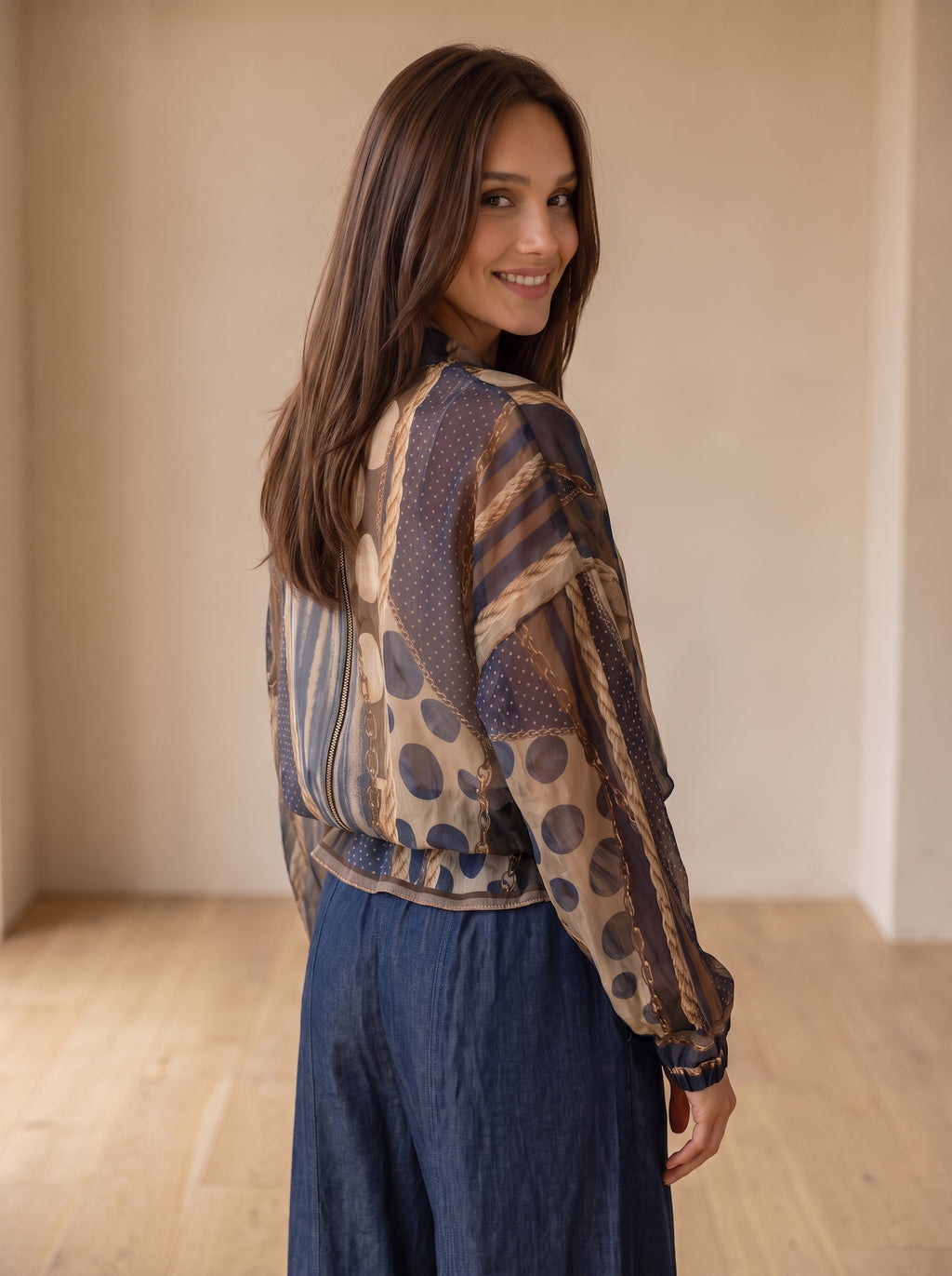 Milan Chain Zip Jacket