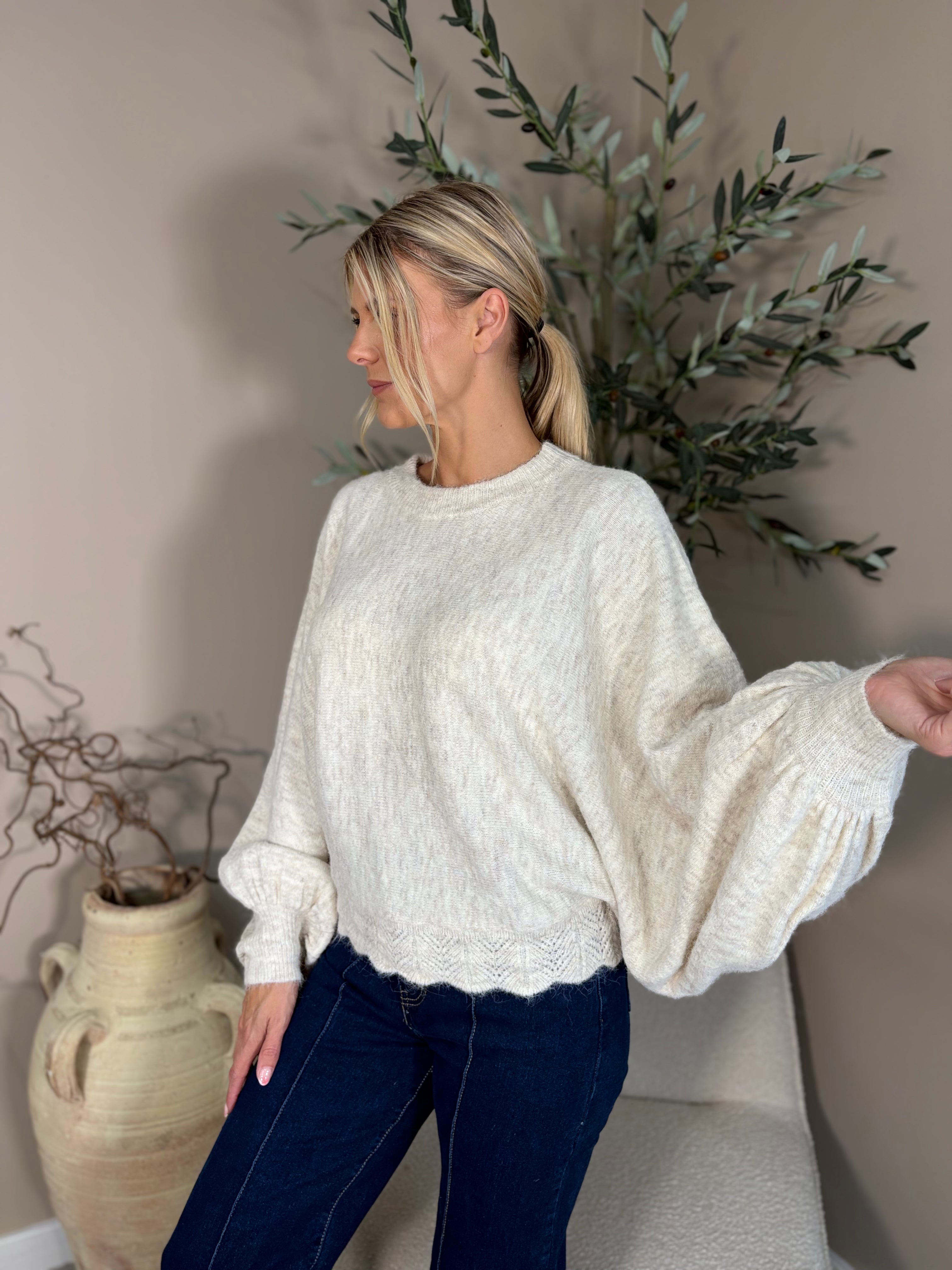 Milan Balloon Sleeve Knit