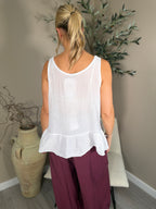 Monaco Frill Hem Top