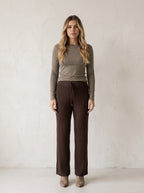 Oslo Round Neck Basic Top