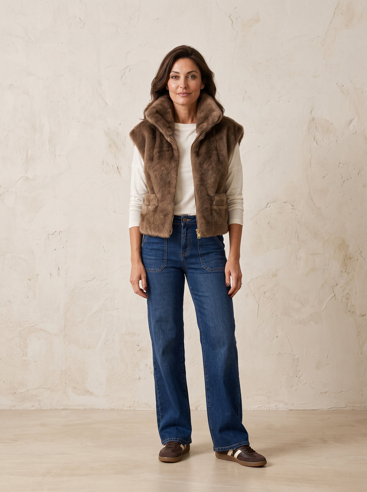 Oslo Faux Fur Gilet