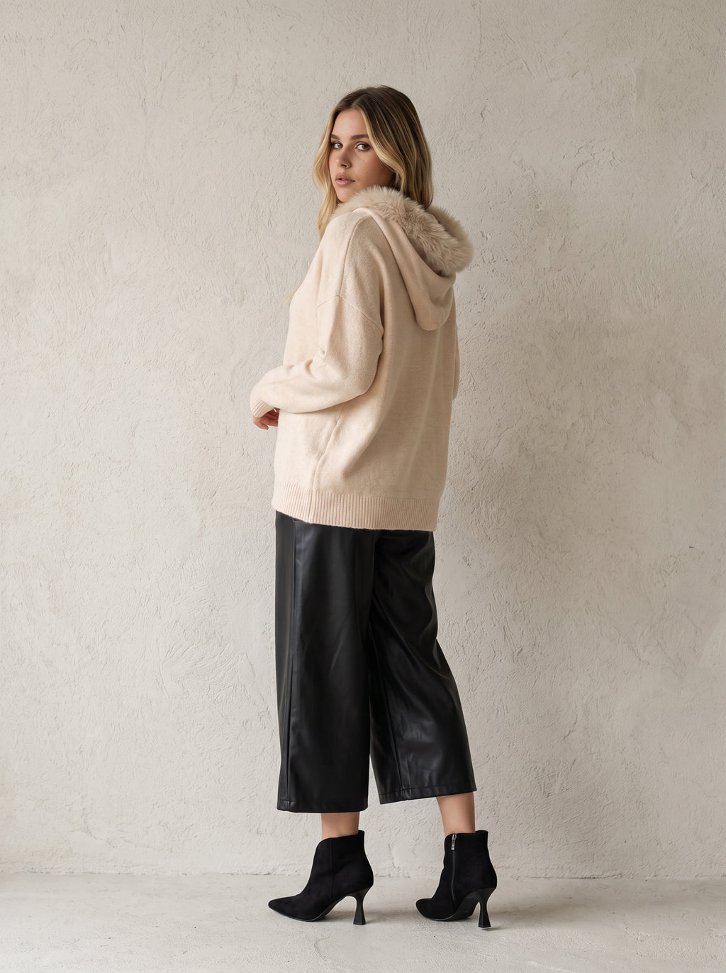 Oslo Fur Trim Hoody