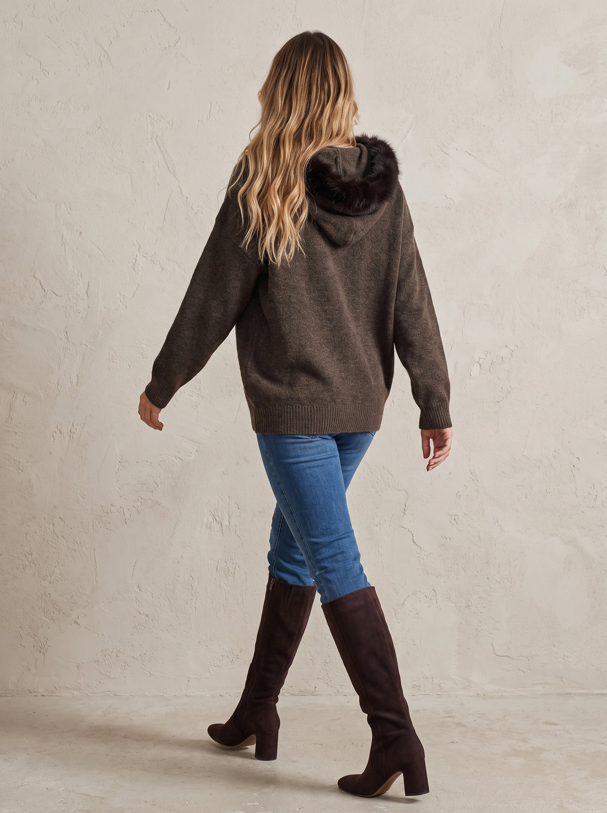 Oslo Fur Trim Hoody