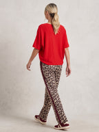 Oxford V Neck Box Knit