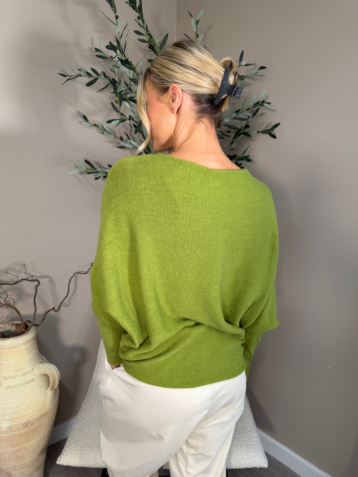 Oxford Batwing Knit