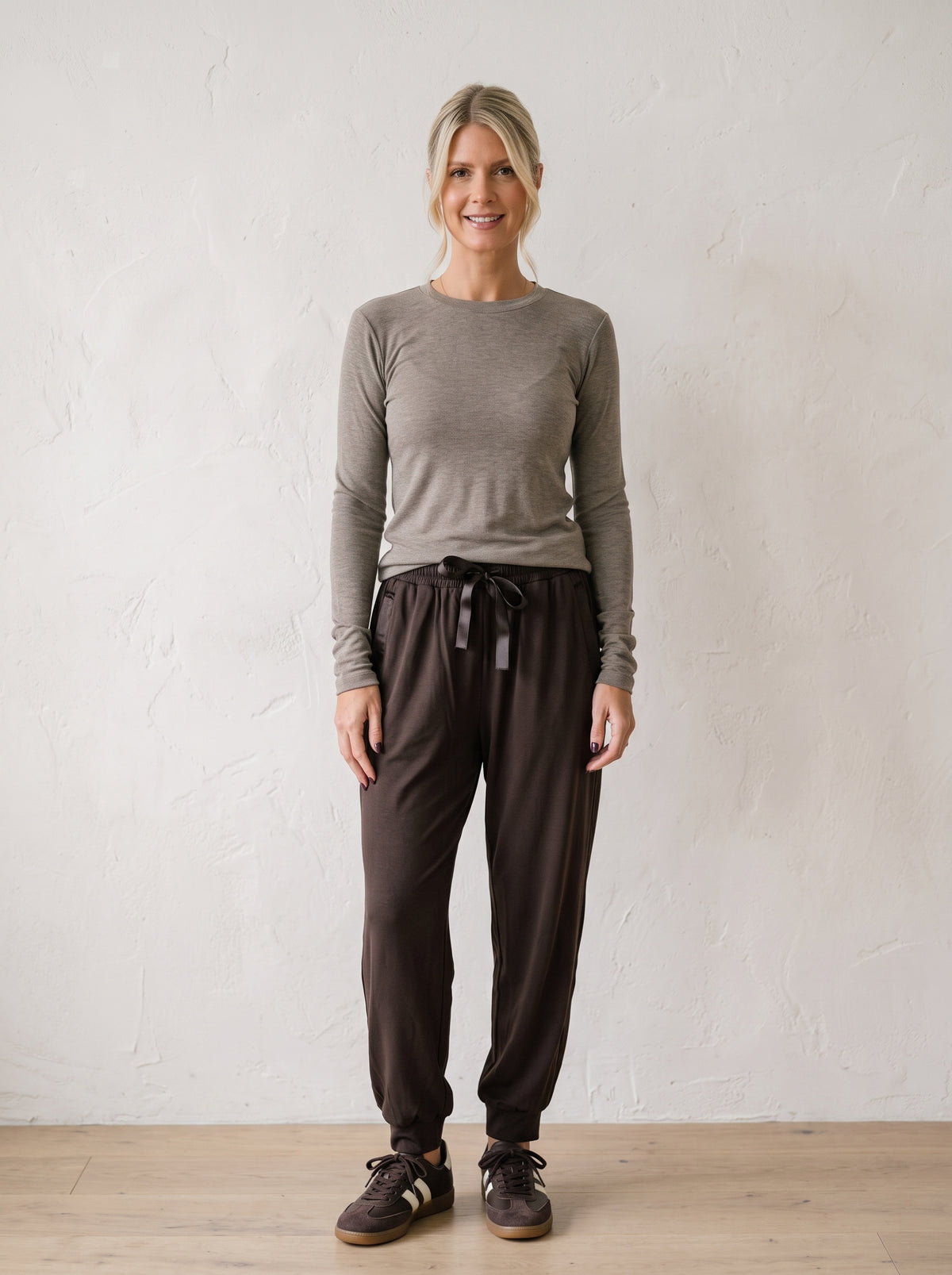 Richmond Silk Trim Joggers